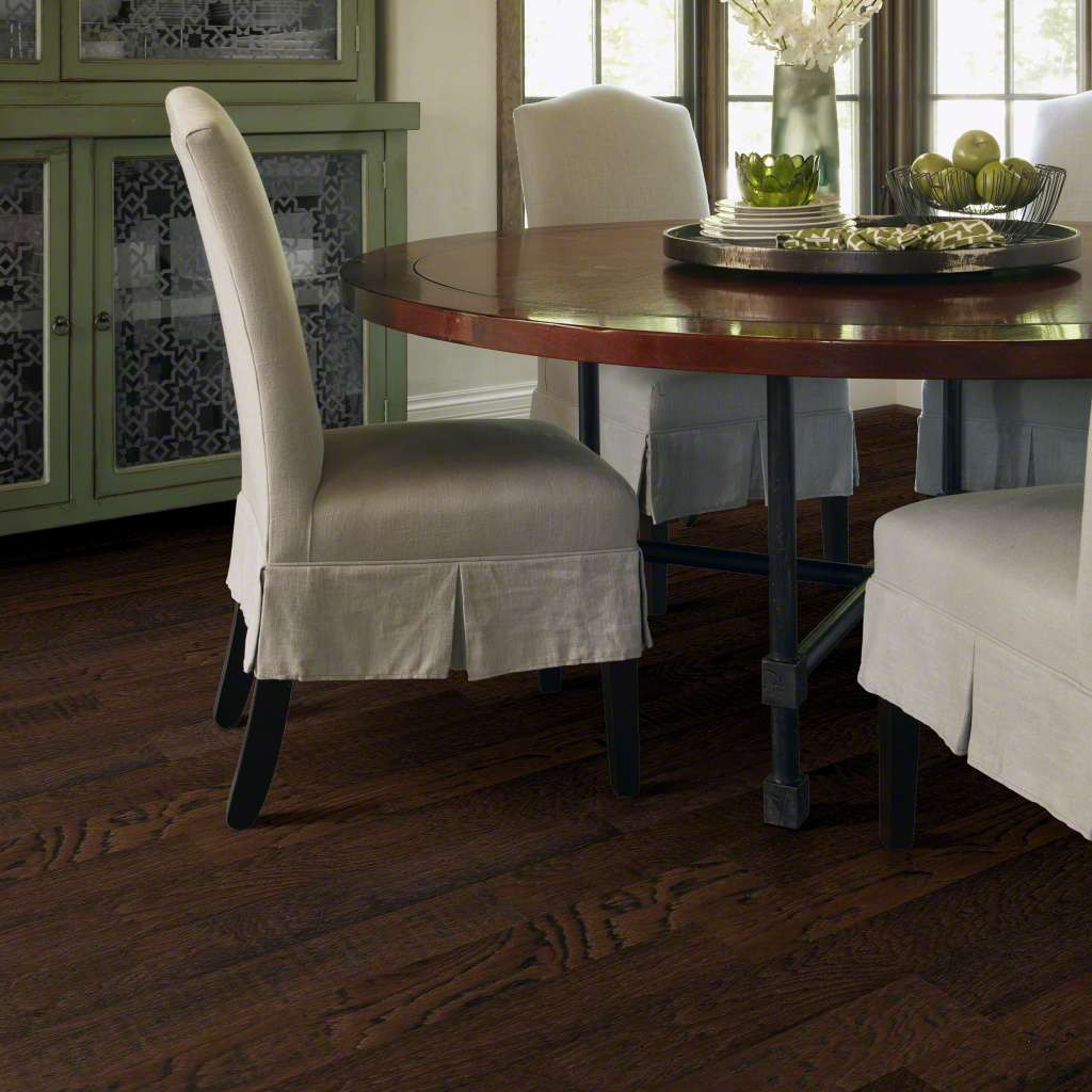 Shaw Hickory Belle Grove 5" x 3/8" Engineered Twilight Builder