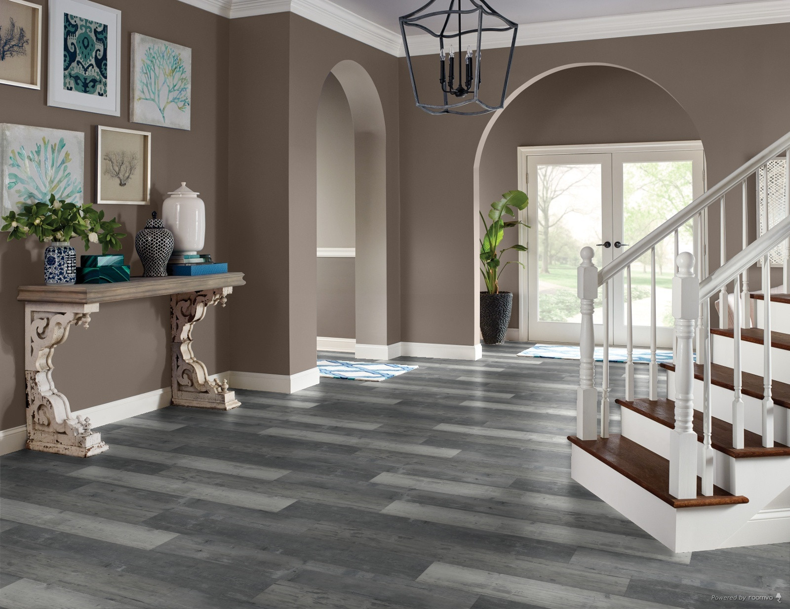 MSI Andover Kingsdown Gray 7" x 48" Click Lock LVT Premium(23.77 sq ft/ctn)