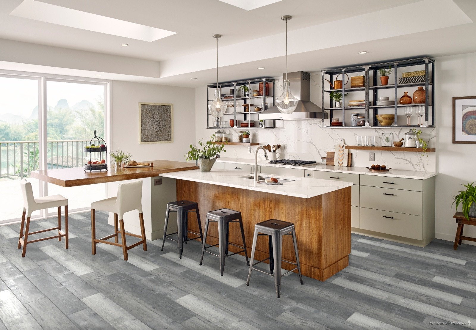 MSI Andover Kingsdown Gray 7" x 48" Click Lock LVT Premium(23.77 sq ft/ctn)