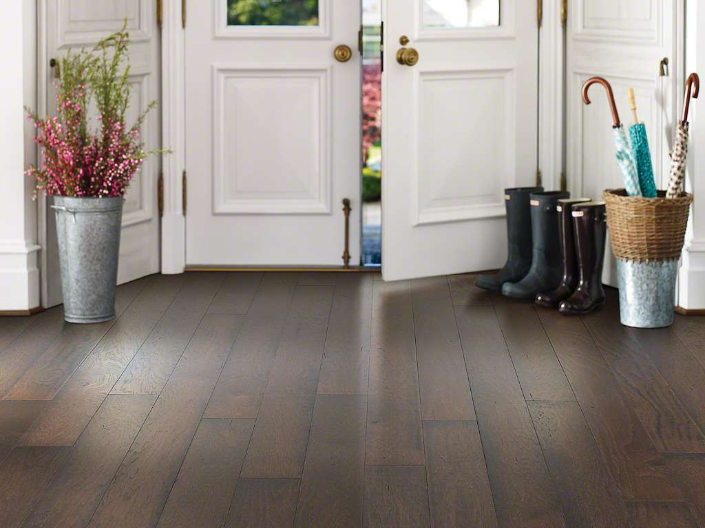 Shaw Belle Grove 5" x 3/8" Solid Duras Hickory Premium