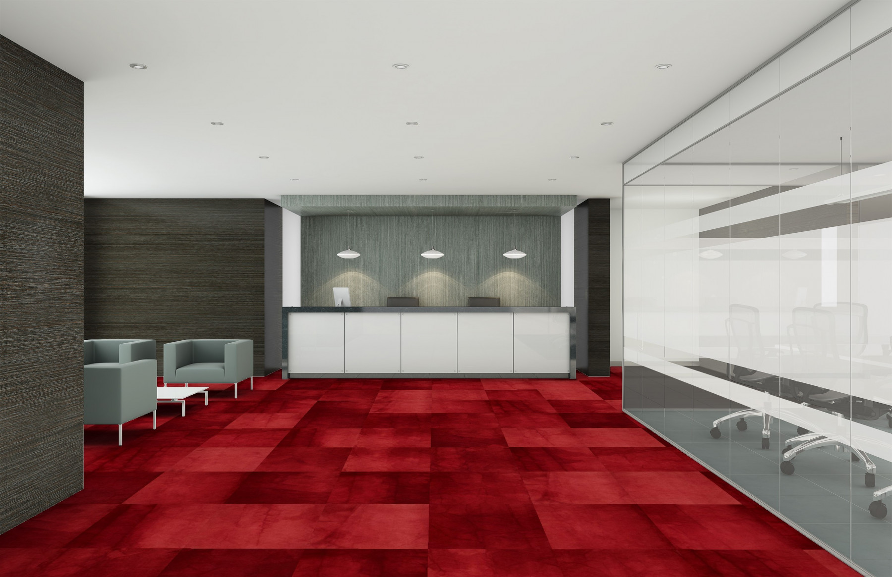 Shaw Dye Lab Carpet Tile Cochineal 24" x 24" Premium(48 sq ft/ctn)