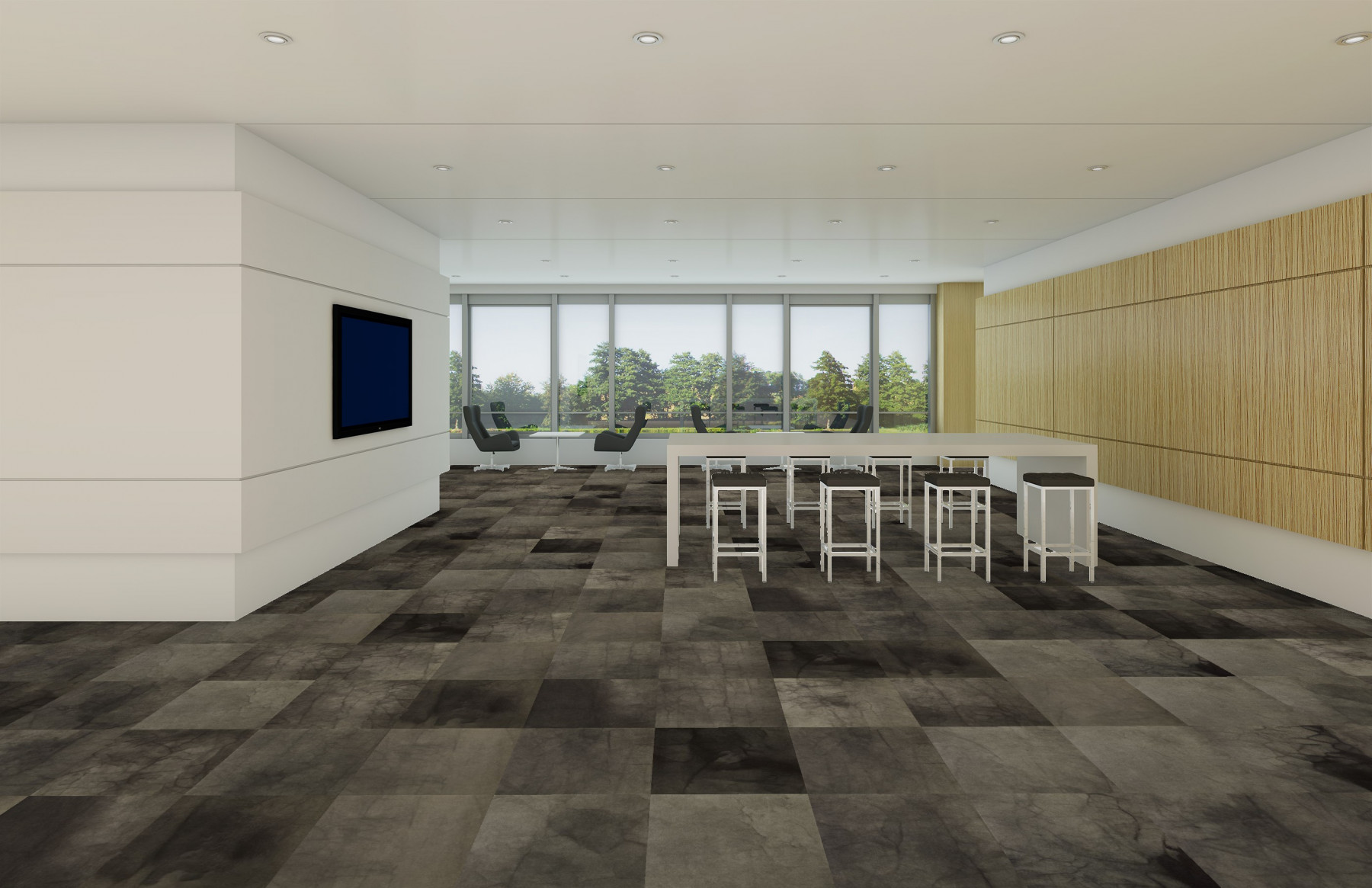 Shaw Dye Lab Carpet Tile Sumac 24" x 24" Premium(48 sq ft/ctn)