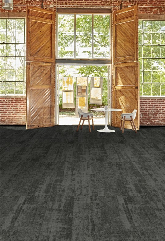 Shaw React Carpet Tile Urban Study 12" x 48" Builder(48 sq ft/ctn)