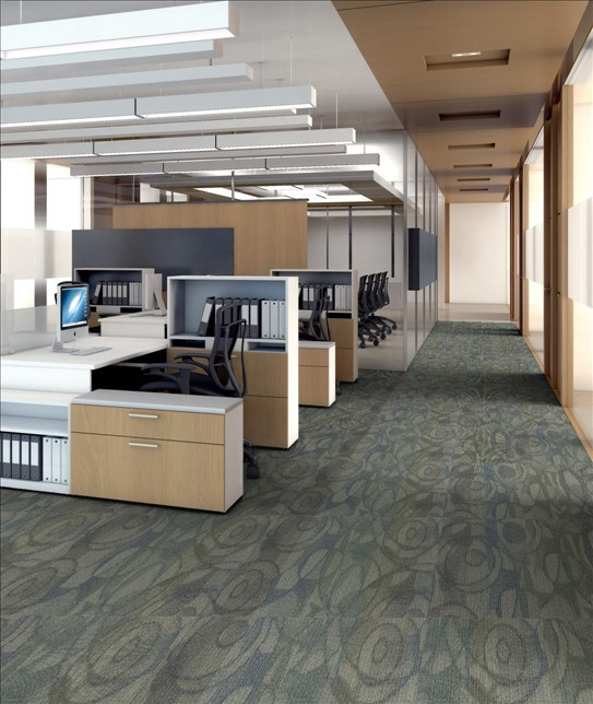 Shaw Speak In Design Modular Carpet Tile Patina Pearl 24" x 24" Premium