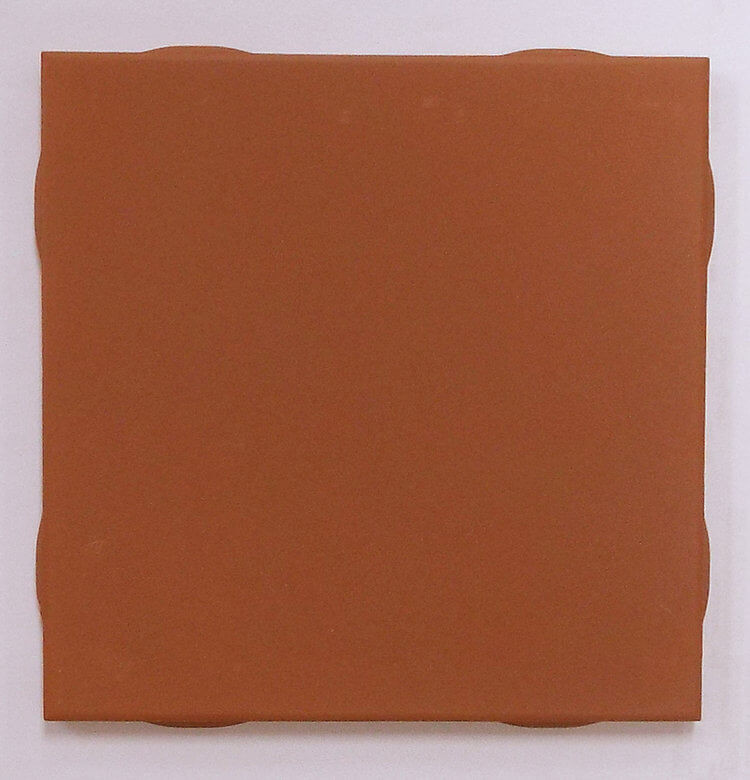 Quarry Sima 6" X 6" X 1/4" Smooth Red W/ Space Lug Ceramic Quarry Tile