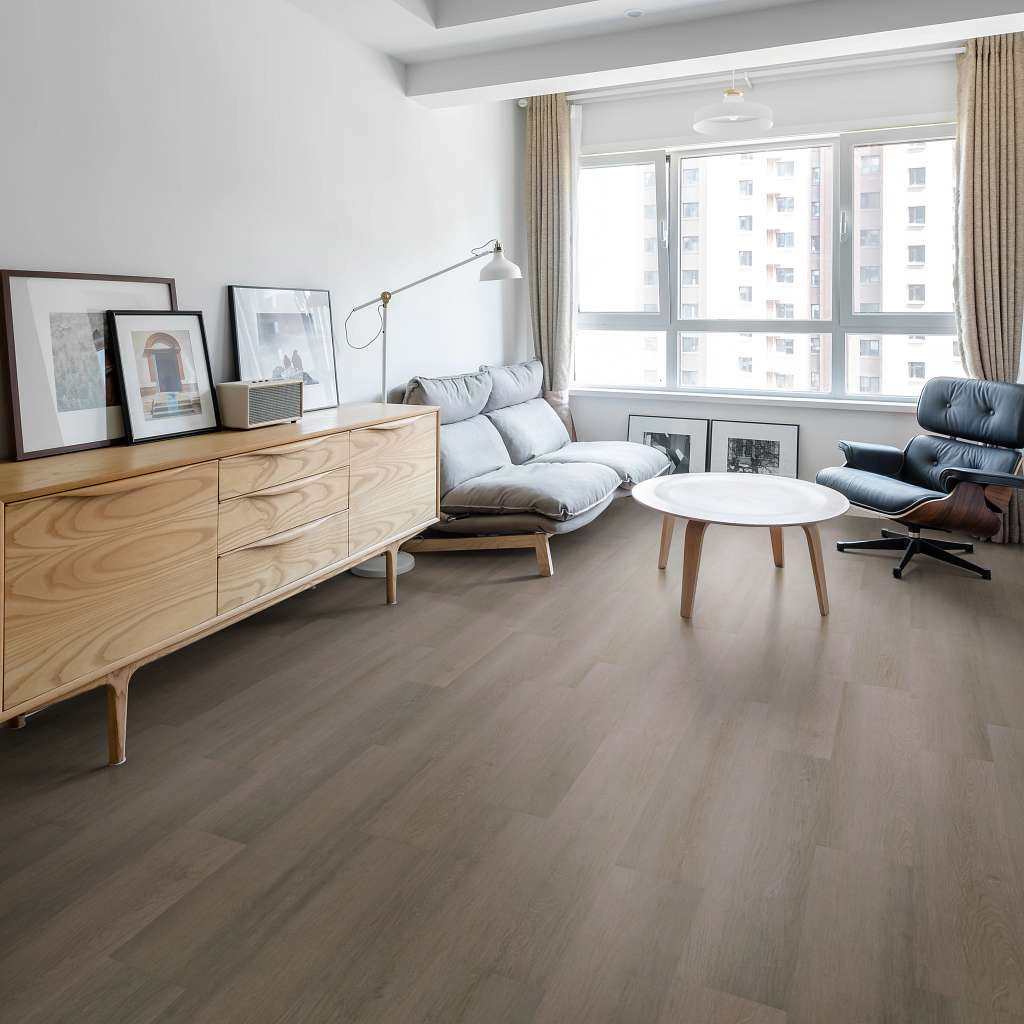 Shaw 5th & Main Alba Reserve 12mil 7" x 48" Aged Barrel Oak Glue Down