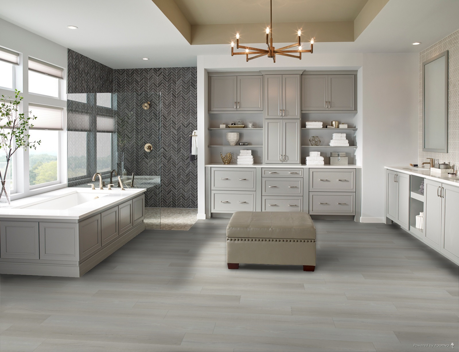 MSI Andover Whitby White 7" x 48" Click Lock LVT Premium(23.77 sq ft/ctn)