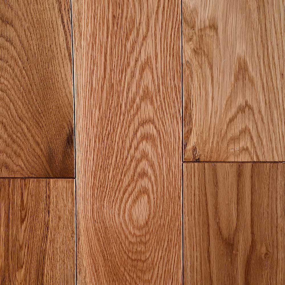 Mullican Wexford 5 X 3 4 Oak Solid White Natural Wire Brushed Mullican Wexford 5 X 3 4 Oak Solid White Natural Wire Brushed Cabin 20 00 Sq Ft Ctn