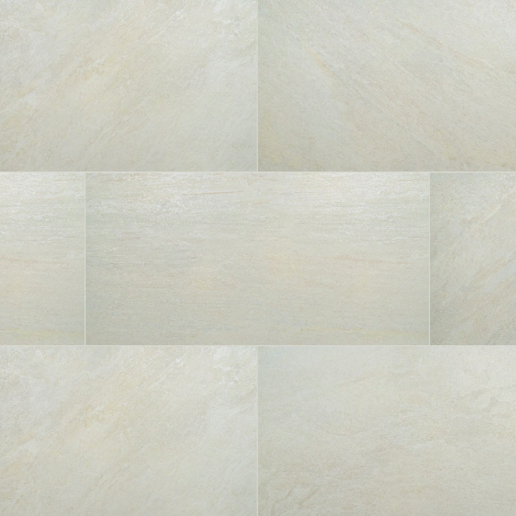 MSI Legions Quartz White 24" x 24" Matte Porcelain Tile Premium (16.00 sq.ft/ctn)