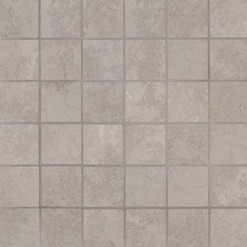 MSI Tempest Grey 2" x 2" Mosaic Matte Ceramic Tile Premium