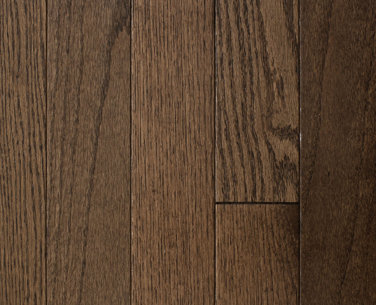 Mullican Muirfield 2 1/4" x 3/4" Solid Oak Tuscan Brown Premium(24 sq