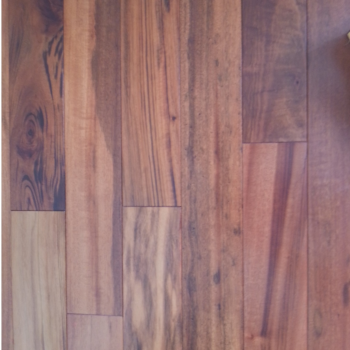 Unfinished Brazilian Tigerwood 3 09 X 4 Solid Clear Shorts