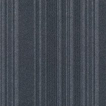 Infinity Couture Barcode Rib Peel & Stick Carpet Tile Denim 24" x 24" Premium (60 sq ft/ctn)