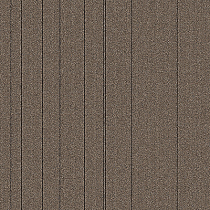 Aladdin Commercial Rule Breaker Stripe Carpet Tile Praline 24" x 24" Premium