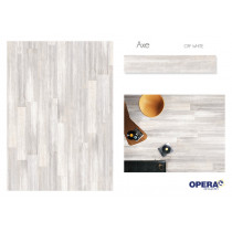 Opera Ceramica Axes 8" X 48" Off White Glazed Porcelain Tile Premium (10.33 sq ft/ ctn) 