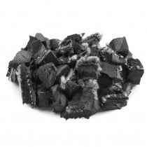 Playsafer Recycled Black Rubber Mulch Natural/ Unpainted (50 Single 40 lbs Bags)