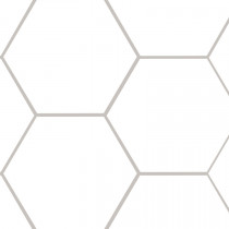 MSI Hexley Ecru 9" x 10.5" Hexagon Matte Porcelain Tile Premium(6.89 sq ft/each)