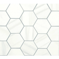 Cisa Ceramiche Pure 3" Hexagon Mosaic Zebrino Glazed Porcelain Tile Premium (6.46 sq ft/ ctn) 