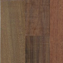 Brazilian Walnut Unfinished Solid Natural Clear Swatch