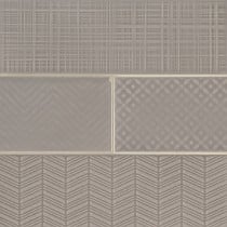 MSI Warm Concrete 3D Mix 4" x 12" Glossy Ceramic Tile Premium