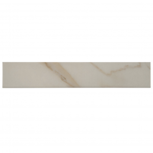 MSI Adella Calacatta 3" x 18" Bull Nose Porcelain Tile Premium (0.00 sq.ft/ctn)