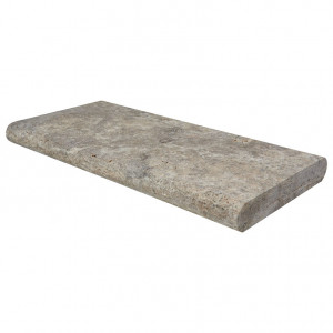 MSI Natural Stone Tuscany Silver Honed Pool Coping 12" x 24" x 5CM Exterior Porcelain Paver Premium(2.00 sq ft/ crate)
