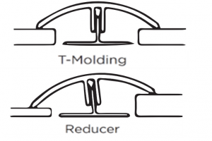 Aladdin Rooted Revofit Trim™ LVT Trim 78.75" Reducer / T-Molding