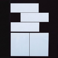 Diastone Contempo 4" X 12" S.White Glossy Wall Ceramic Wall Tile Premium (12.92 sq ft/ ctn) 