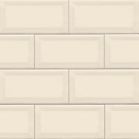 MSI Domino Almond 3" x 6" Glossy Beveled Ceramic Wall Tile Premium (10.66 sq.ft/ctn)