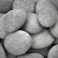 MSI Piedra Nile Grey Pebbles .25" - 1.25" Medium Natural Finish 40 LB