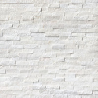 MSI RockMount Cosmic White Splitface Stacked Stone 6" x 24" Panel (1.00 sq ft/each)