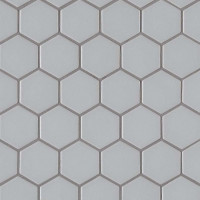 MSI Retro Hexagon Gray 6mm Matte Porcelain Tile Premium (1 sq ft/each) 