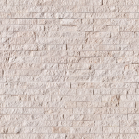 MSI RockMount Mayra White Limestone Splitface Stacked Stone 6" x 18" Corner