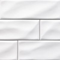 MSI Highland Park Whisper White Glazed Handcrafted 4" x 12" Glossy Ceramic Tile Premium (5.00 sq.ft/ctn)