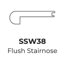 Shaw Reflections White Oak 78" Flush Stairnose