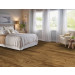Bruce Turlington Lock & Fold Red Oak 5" x 3/8" Engineered Harvest Premium Bedroom Scene