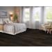 Bruce Next Frontier Nominal Hickory 6 1/2" x 3/8" Engineered Foggy Forest Premium Bedroom Scene