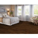 Armstrong American Scrape Hickory 5" x 3/8" Engineered Wilderness Brown Premium - Bedroom Scene