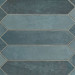 MSI Renzo Denim 2.5" x 13" Picket Glossy Ceramic Wall Tile Premium