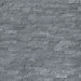 MSI RockMount Cosmic Black Splitface Stacked Stone 6" x 24" Panel
