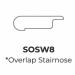 Shaw Alpine Hickory 78" Overlap Stairnose