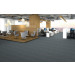 Shaw Alloy Shimmer Carpet Tile - Cobalt Graphite Office Scene