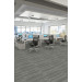 Shaw Alloy Shimmer Carpet Tile - Nickel Graphite Office Scene