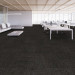 Shaw Contract Interstellar Carpet Tile Glossy Charcoal 24" x 24" Premium(80 sq ft/ctn)