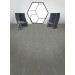 Shaw Linear Shift Hexagon Carpet Tile Tweed Mortar Room Scene