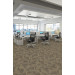 Shaw Razzle Modular Carpet Tile - Colorful Office Scene