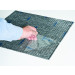 Infinity Riverside Rib Peel & Stick Carpet Tile Ocean Blue 18" x 18" Premium(36 sq ft/ctn) Back Side