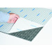Infinity Couture Barcode Rib Peel & Stick Carpet Tile Taupe 24" x 24" Premium (60 sq ft/ctn)