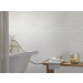 MSI Highland Park Whisper White 2" x 6" Beveled Glossy Ceramic Tile Premium(1 sq ft/each) - Wall Scene